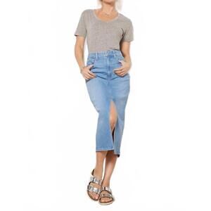 NEW PAIGE angela midi skirt in ysabel